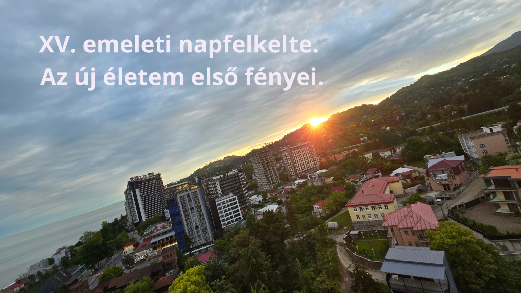 Nem nyaralni indultam. Újratervezni jöttem.